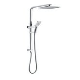 QUADRO PREMIUM Shower With Over head Rain Shower In Chrome, Matte Black, Brushed Nickel And Brushed Gun Metal
